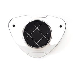 Picture of Edelbrock 1002 Pro-Flo 1000 Series Chrome Air Cleaner 5-1/8" Air Horn