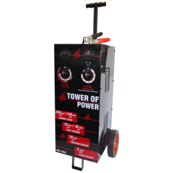 Picture of AutoMeter WC-7028 Tower of Power Wheeled Battery Charger 70/30/4 Amp 280 Amp Boost