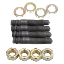 Picture of Edelbrock 8056 Carburetor Stud Kit Black Oxide Finish 4-Piece