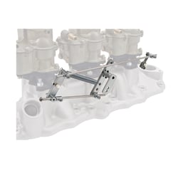 Picture of Edelbrock 1033 Progressive Throttle Linkage Kit for Triple Carburetor Setup