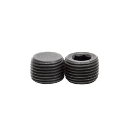 Picture of Edelbrock 9127 Socket Head Pipe Plugs 3/8 NPT Black Finish (2-Pack)