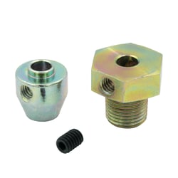Picture of AutoMeter 3256 Thermocouple Fitting Kit 1/8 NPT Male with Set Screw & Band Clamp