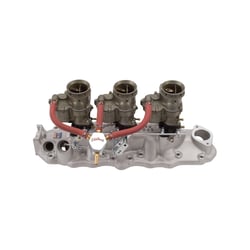 Picture of Edelbrock 1281 Vintage Series 94 Mini Triple Feed Fuel Block Kit