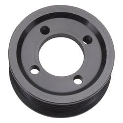 Picture of Edelbrock 15823 2.75" 6-Rib E-Force Supercharger Pulley Black Anodized