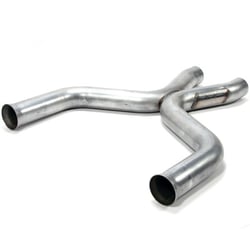 Picture of BBK 1460 X-Pipe Exhaust Mid-Pipe 2.75" Aluminized Steel for 2011-2014 Mustang GT 5.0L