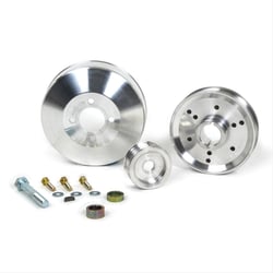 Picture of BBK 1555 Underdrive Pulley Kit for 1996-2001 Mustang GT/Cobra 3-Piece Aluminum