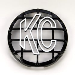 Picture of KC HiLiTES 7210 Stone Guard 6 Inch ABS Plastic Black White
