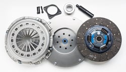 Picture of South Bend Clutch 1947-OKHD Organic Heavy Duty Clutch Kit with Flywheel