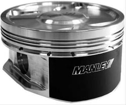 Picture of Manley 46018ST-8 Piston Ring Set 4.080" Bore 1.2mm 3mm Steel Top