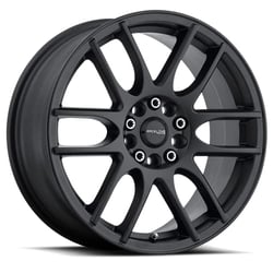 Picture of Raceline Wheels 141B-67086+40 Mystique 16x7 Inch Wheel Black 5x110/5x115 Bolt Pattern