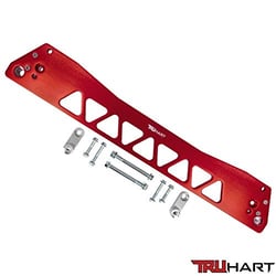 Picture of Truhart TH-H111-RE Subframe Brace Red for Honda Civic Acura Integra