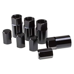 Picture of Wheelmate Products 45930B Valve Stem Cover Black Anodized Aluminum
