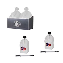 Picture of VP Racing 3050 Aluminum Motorsports Jug and Can Holder Wall Mount Rack