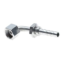 Picture of Gates G20241-1616 GlobalSpiral Female Flat-Face O-Ring Swivel Hydraulic Coupling 90° Bent Tube