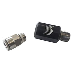 Picture of Snow Performance SNO-810-QC 1/8 NPT to 1/4 Quick-Connect Straight Nozzle Holder
