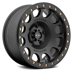 Picture of Method Race Wheels MR10579012538B 105 Beadlock 17x9 Matte Black Wheel -38mm Offset