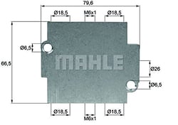 Picture of MAHLE TO 15 80 Automatic Transmission Oil Cooler Thermostat 80°C Opening Temp