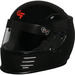 Picture of G-Force Racing 13004SMLMB Revo Full Face Racing Helmet Small Matte Black SA2020