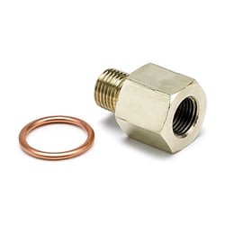 Picture of AutoMeter ST154003 Gauge Line Adapter 1/8" NPTF Female to M10 Male