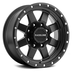 Picture of Raceline Wheels 935B-58012-24 Defender 15x8 5x114.3 -24mm Offset Black Wheel