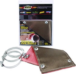 Picture of Design Engineering DEI 10454 Titanium Exhaust Heat Shield 4" x 12"