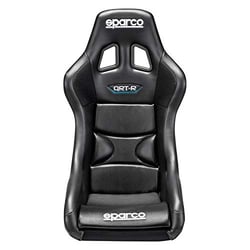 Picture of Sparco 008012RNRSKY QRT-R Sky Racing Seat Large Black Vinyl FIA Approved