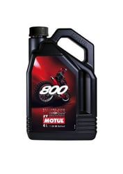 Picture of Motul 104039 800 2T Factory Line Off Road Racing Oil 4 Liter