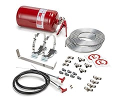 Picture of Sparco 014772MSL 4.25L AFFF Mechanical Fire Suppression System FIA 2000