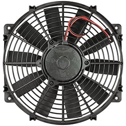 Picture of Flex-A-Lite 105386 Black 14" Trimline Reversible Electric Cooling Fan