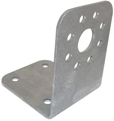 Picture of Moroso 74116 Battery Disconnect Switch Mounting Bracket L-Shaped Steel