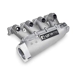 Picture of Grams Performance G07-09-0210 Large Port Intake Manifold Raw Aluminum