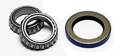 Picture of Wilwood 370-15271 Wheel Bearing Lock Nut and Seal Kit for Chevy Spindles