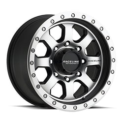 Picture of Raceline Wheels 929M-79060-12 Avenger 17x9 Wheel 6x5.5 Bolt Pattern -12mm Offset Black Milled