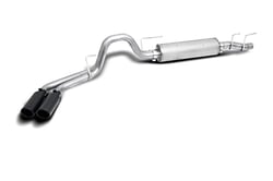 Picture of Gibson Exhaust 69225B Black Elite Cat-Back Dual Sport Exhaust System Stainless Steel