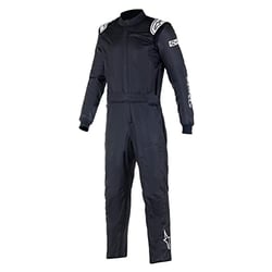 Picture of Alpinestars 3352822-119-54 Atom Racing Suit SFI 3.2A/5 Black Silver Size 54