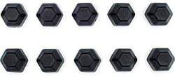 Picture of Rock Tamers RT220 Bolt Bumpers - Black Protective Hardware Guards