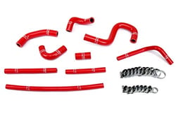Picture of HPS Performance Products 57-1798-RED High Temp 3-Ply Silicone Heater Hose Kit
