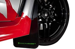 Picture of RallyArmor MF52-UR-BLK/GRY UR Series Mud Flaps Black with Grey Logo