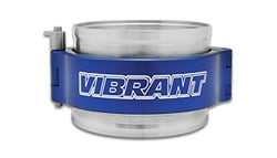 Picture of Vibrant 12520B HD Exhaust Clamp Kit for 5 Inch OD Tubing - Anodized Blue