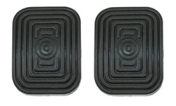 Picture of EMPI 00-9904-0 Brake and Clutch Pedal Pad Set for VW Type 1 Beetle