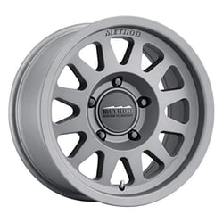Picture of Method Race Wheels MR70478550800 704 Bead Grip Titanium 17x8.5 5x5 0mm Offset