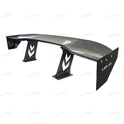 Picture of NRG Innovations CARB-A590NRG 59-Inch Universal Carbon Fiber Rear Spoiler Wing