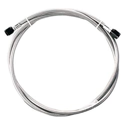 Picture of Snow Performance SNO-805-BRD 1ft Stainless Steel Braided Water Methanol Line 4AN Black