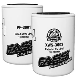 Picture of FASS PF-3001 Titanium Series Particulate Fuel Filter 144 Micron