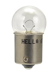 Picture of Hella 67 Standard Series Incandescent Miniature Light Bulb 12V 8W G6 BA15s
