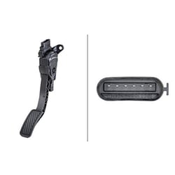 Picture of Hella 009517701 Accelerator Pedal Sensor 6PV Multi-Pin