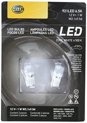 Picture of Hella 921LED 6.5K LED Performance Bulb 12V 1W 6500K