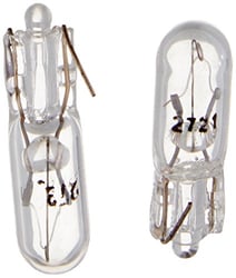Picture of Hella 2721TB Miniature Incandescent Bulb 12V 1.2W T1.5 Wedge Base