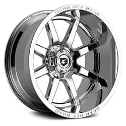 Picture of Gear Off Road 762C-2108119 Pivot Wheel 20x10 8x6.5 -19mm Offset Gloss Black