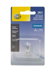 Picture of Hella 2821SB 12V 3W Miniature Incandescent Light Bulb